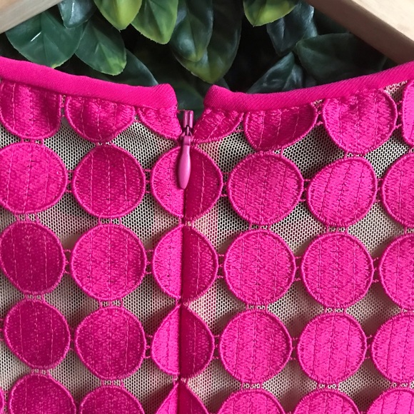 LAUREN RALPH LAUREN Melia Dot-Lace Sheath Dress -2 - Picture 5 of 7